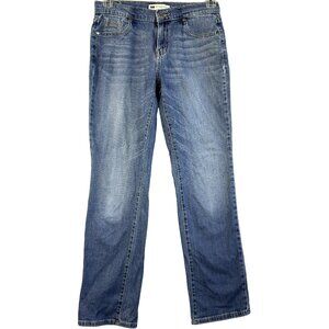 LEVI’S 505 Straight Leg Jeans Women’s W28 L32 Blue Mid Rise Classic Denim Pants